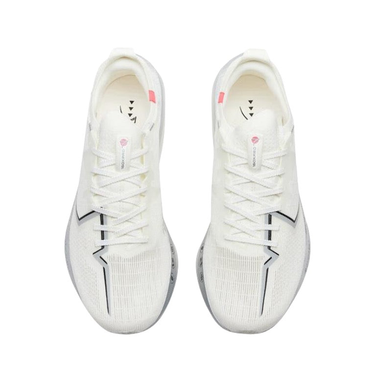 （Women & Men）Xtep 160X 7.0 Pro Marathon Running Shoes - Sail White