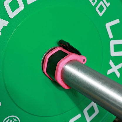 Lu Xiaojun Weightlifting Barbell With Colorful Plastic Buckles