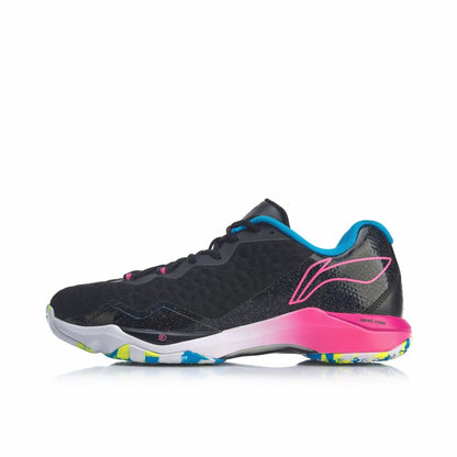 （Women）Li-Ning Dagger 2 SE Badminton Shoes - Black/Pink