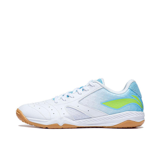 Wang Manyu x Li-Ning Professional Table Tennis Shoes - White/Green