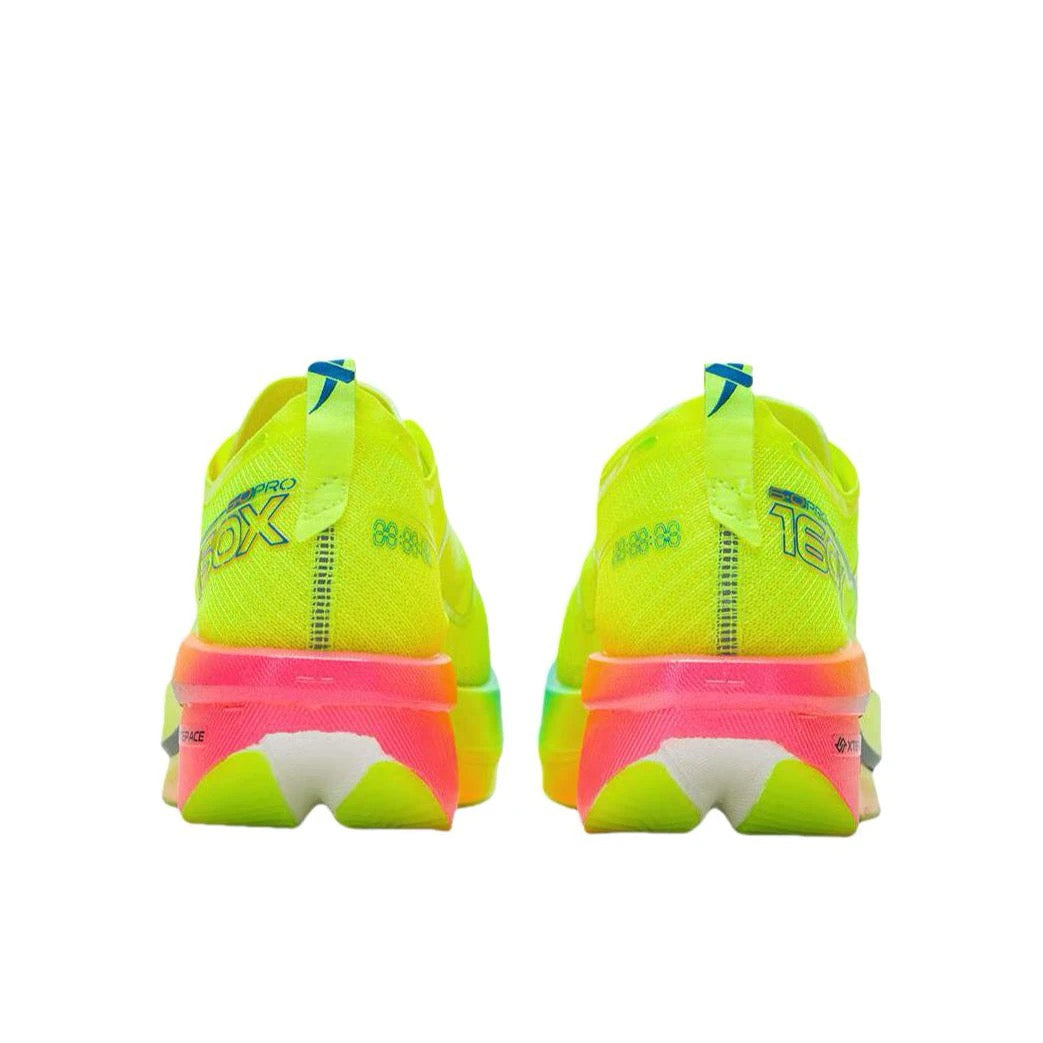 (Men & Women) Xtep 160X 6.0 Pro Marathon Running Shoes - New Fluorescent Green