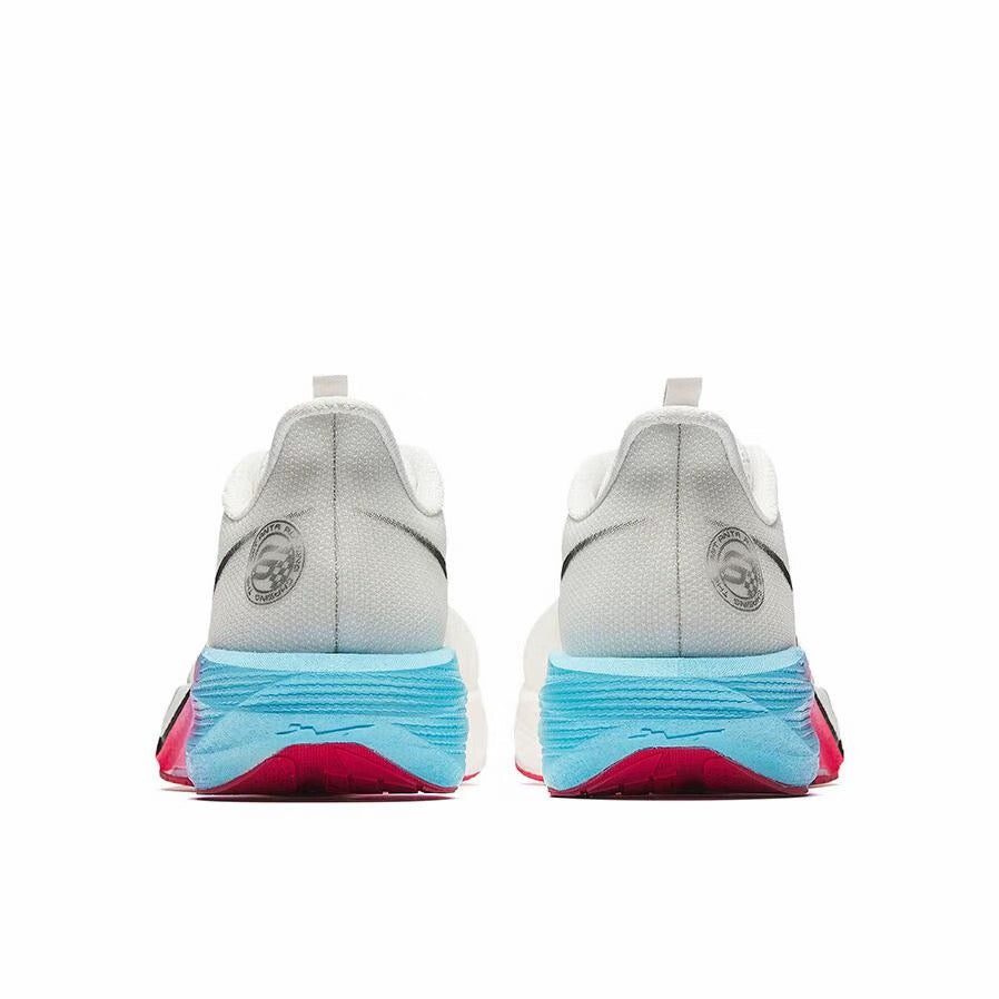 Anta Mach 6.0 Running Shoes - Papyrus white/Blue/Pink
