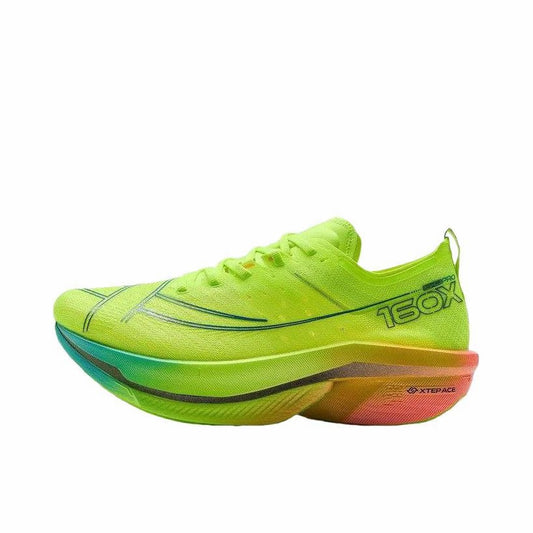 (Men & Women) Xtep 160X 6.0 Pro Marathon Running Shoes - New Fluorescent Green