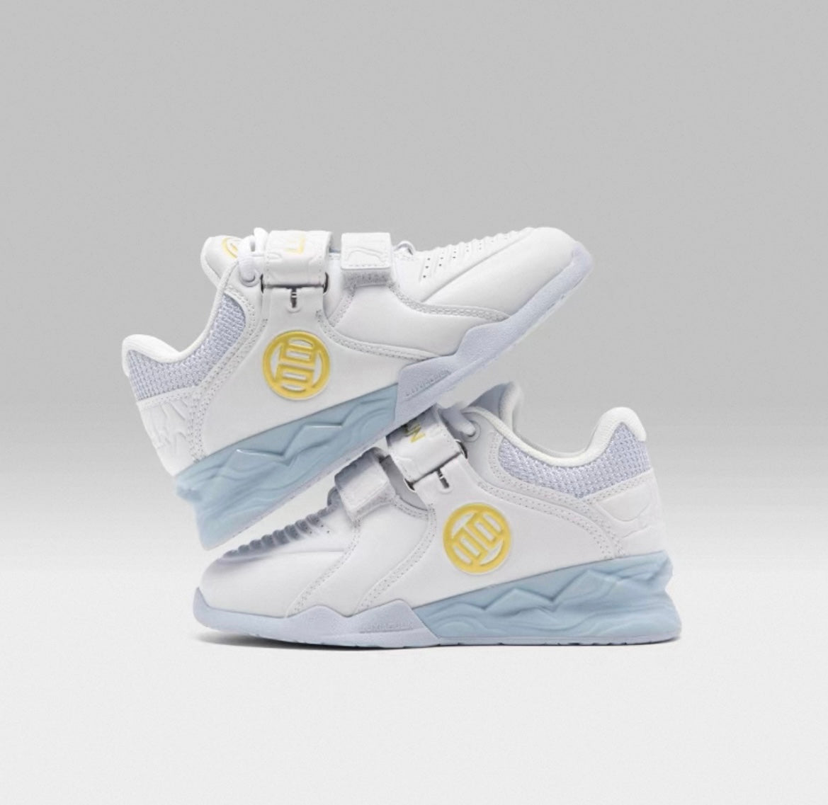 （Kids）Lu Xiaojun Lifter 1.0 Professional Weightlifting Shoes / Squat Shoes - White