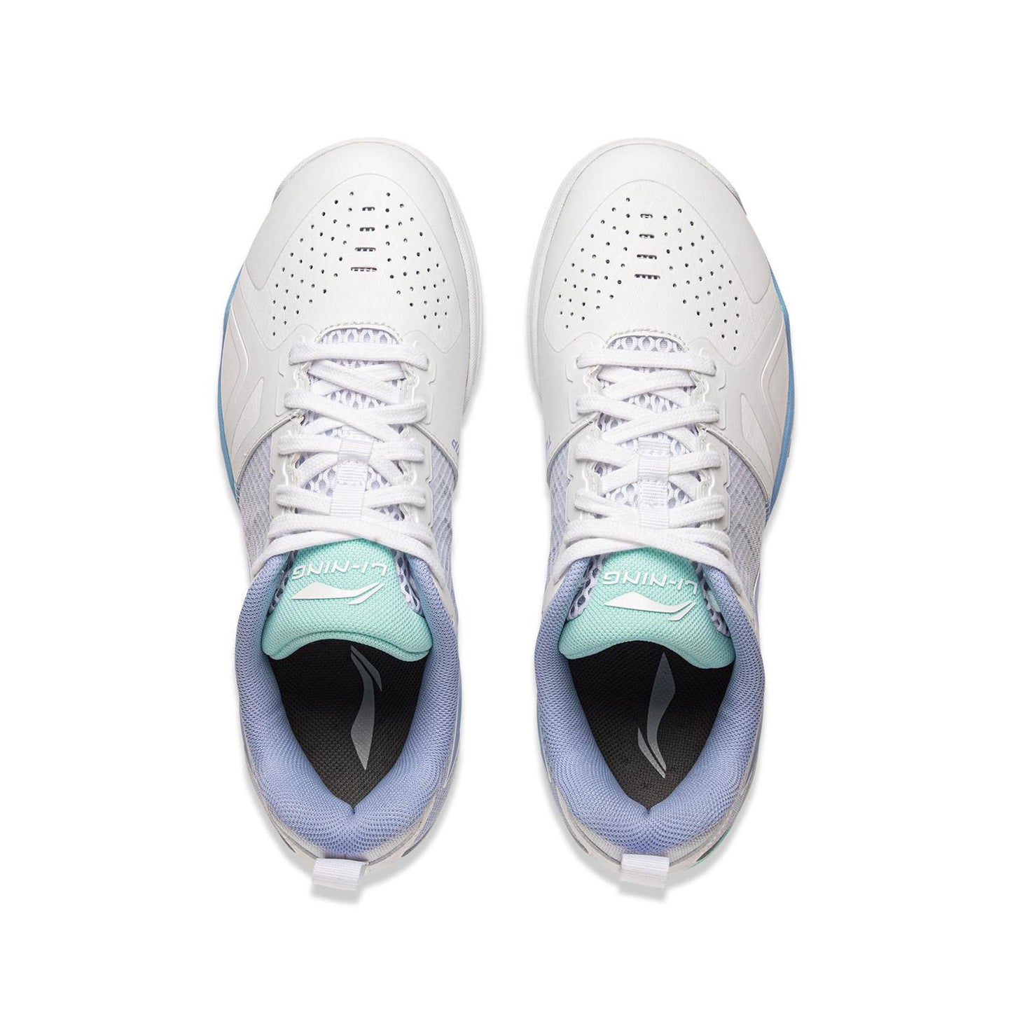 Li-Ning Eagle Eye 2.0 Pro Table Tennis Shoes - White/Island Blue