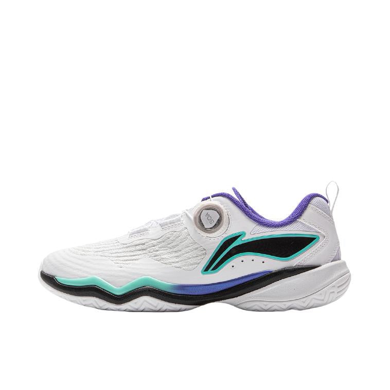 Li-Ning MAGE 2.0 Table Tennis Shoes - White/Blue/Purple