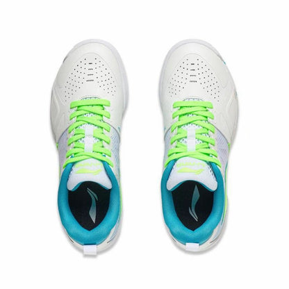 Li-Ning Eagle Eye 2.0 Pro Table Tennis Shoes - White/Cyan