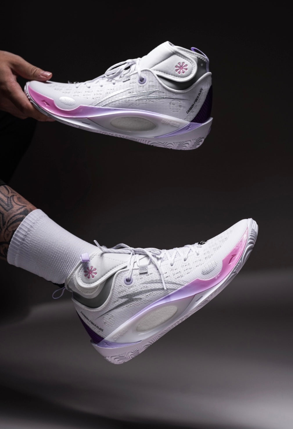 Li-Ning Wade 808 V2 Ultra Mid - White/Purple