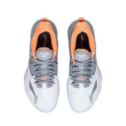 Li-Ning Sonic Boom 1.0 Badminton Shoes - Gray/Orange