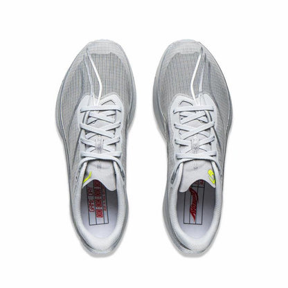 （Men & Women）Li-Ning Feidian 6 Challenger Racing Carbon Plate Running Shoes - Quiet Gray