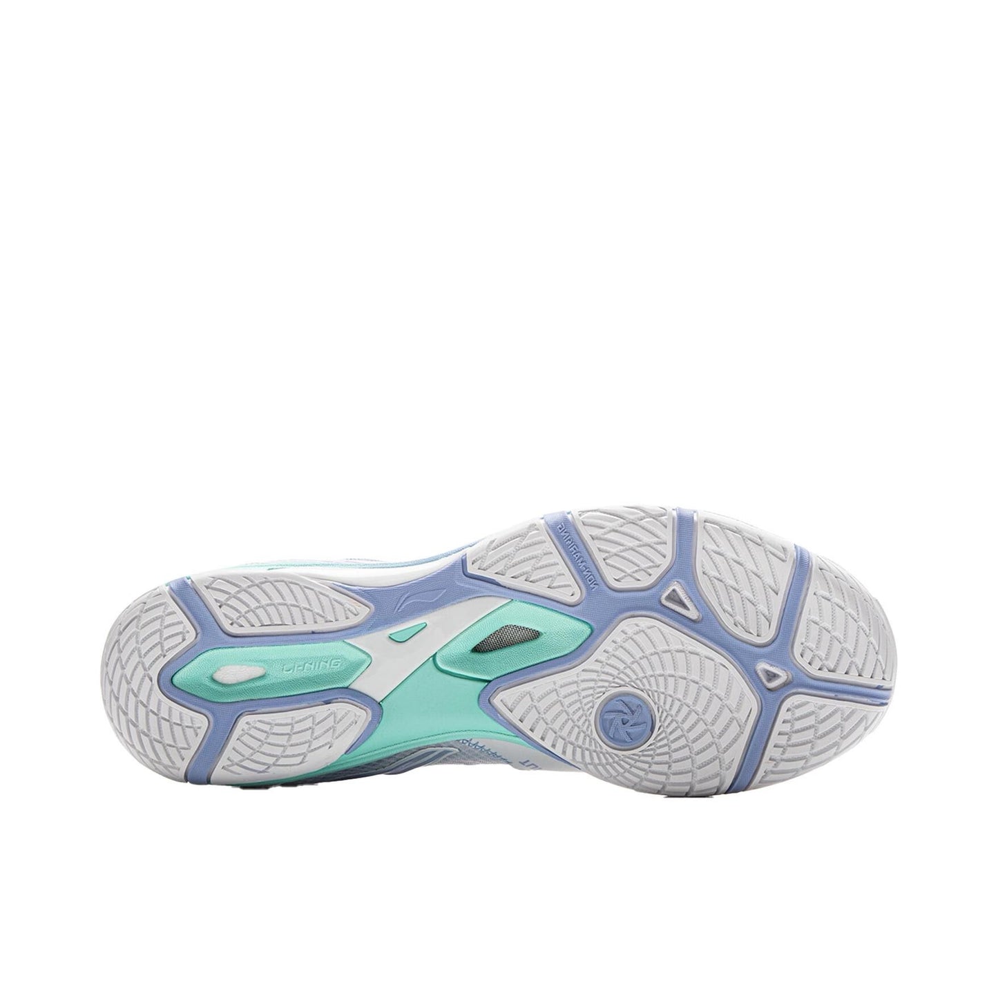 Li-Ning Eagle Eye 2.0 Pro Table Tennis Shoes - White/Island Blue