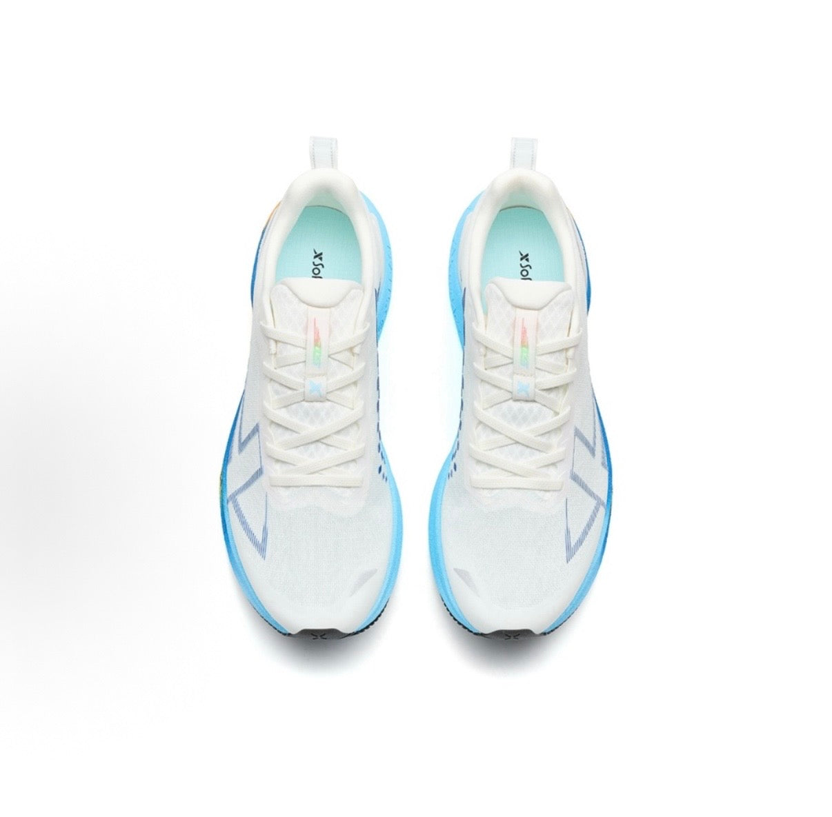Xtep 2000km 5.0 Running Shoes - White/Campus Blue