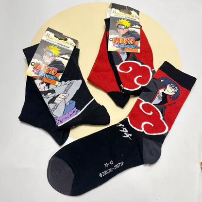 Anime Mid-calf Socks/Naruto/Dragon Ball/Goku