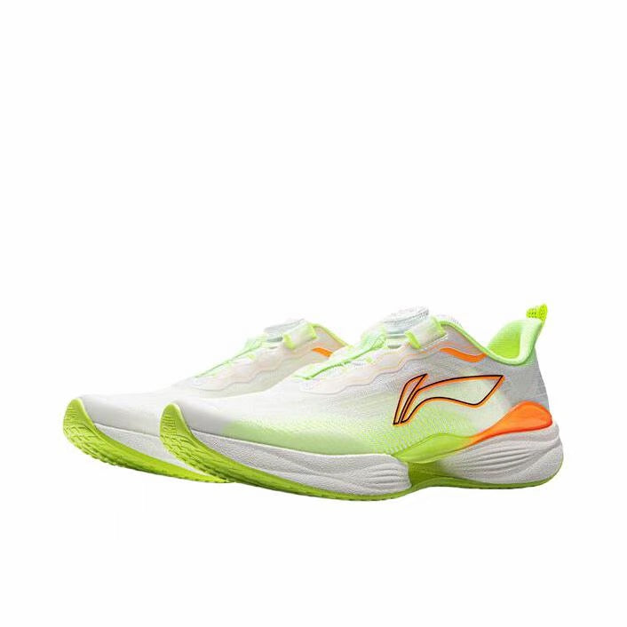 （Kids）Li-Ning Ultra Light 2022 - White/Fluorescent Green