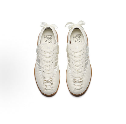 （Guan Xiaotong）Anta Colorfit × Lost In Echo Ballet Thin-Sole GAT Sneakers - White