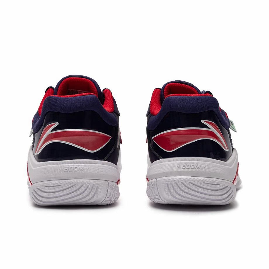 Li-Ning Thunder Pro Badminton Shoes - White/Blue