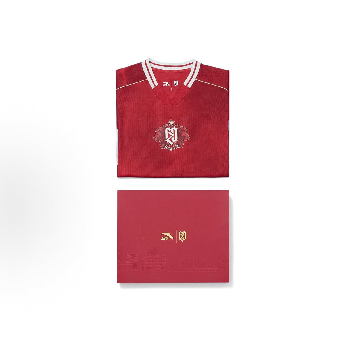 Fan Zhendong x Anta Dusseldorf Club 2026AW Joint Quick-Drying T-Shirt - Dusseldorf Red