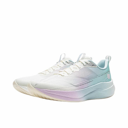 Li-Ning Red Hare 9 Pro Marathon Running Shoes - White/Clear Blue