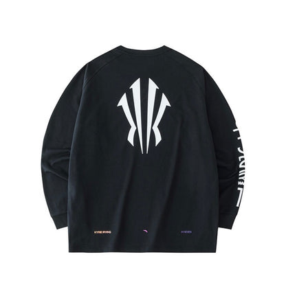 Kyrie Irving x Anta KAI 1 Tour Crewneck Pullover Sweatshirt - Black/White