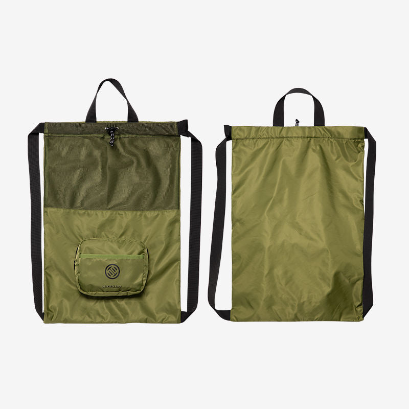 Lu Xiaojun Sports Fitness Drawstring Bag/Simple Drawstring Folding Travel Backpack