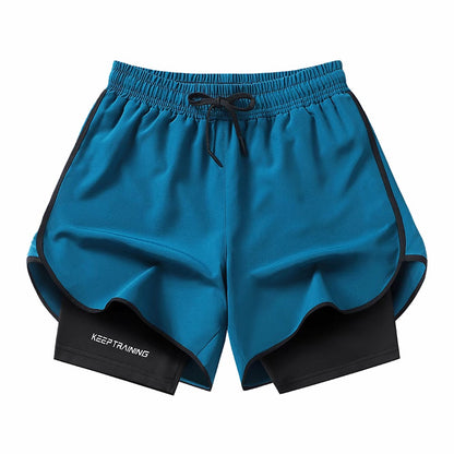 Double-layer Marathon/Running Quick-drying Shorts