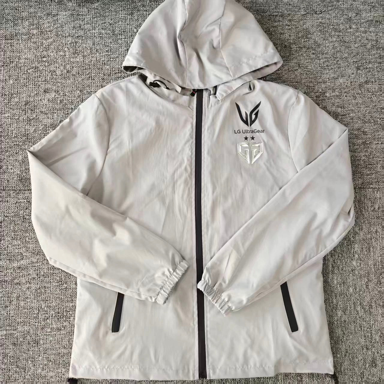 2025 GEN.G LCK World Championship Chovy Same-Style Light Gray Jacket