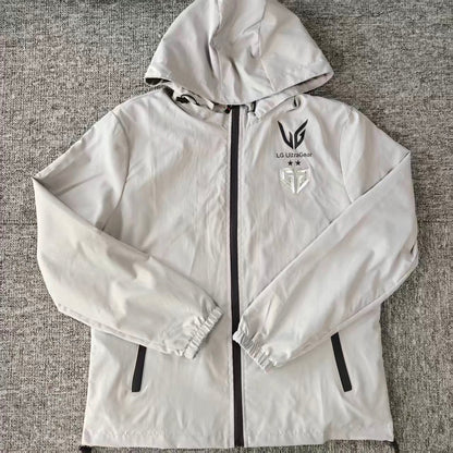 2025 GEN.G LCK World Championship Chovy Same-Style Light Gray Jacket