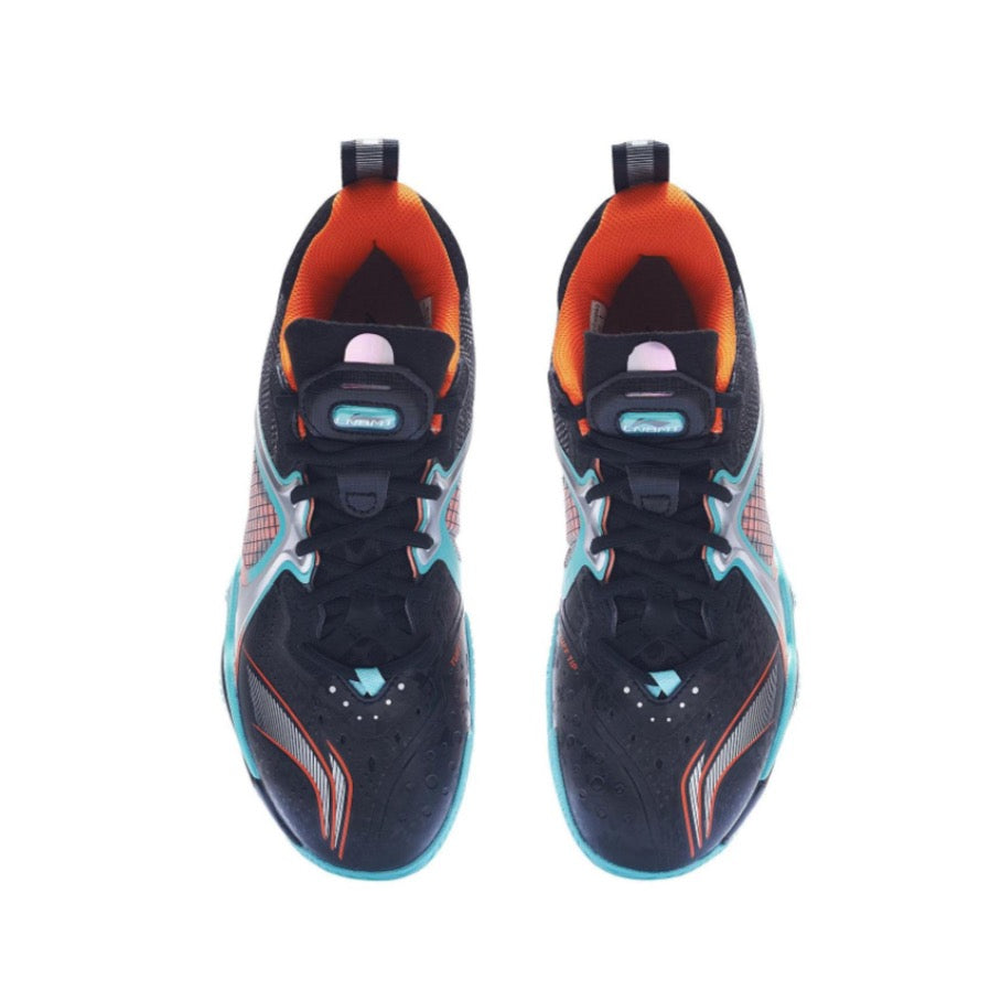 Li-Ning Ranger 6.0 Lite Badminton Training Shoes - Black/Orange