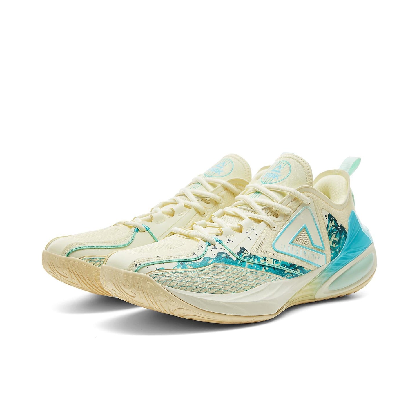 Peak Sonic Boom S Iandscape Painting - Yellow/Green