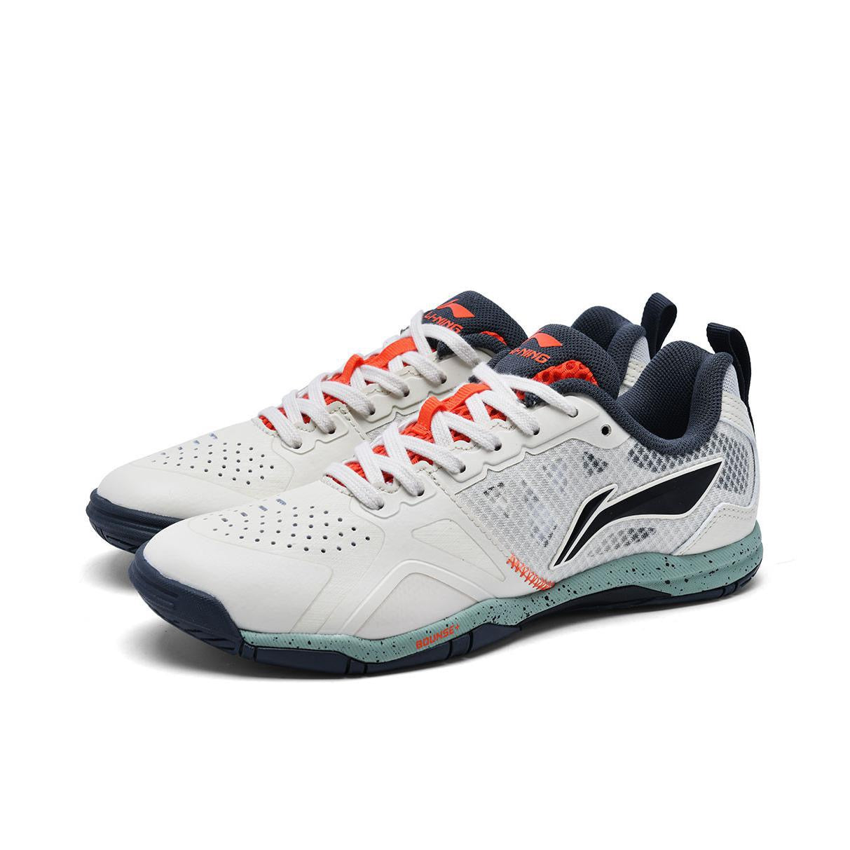 Li-Ning Eagle Eye 2.0 Pro Table Tennis Shoes - White/Green