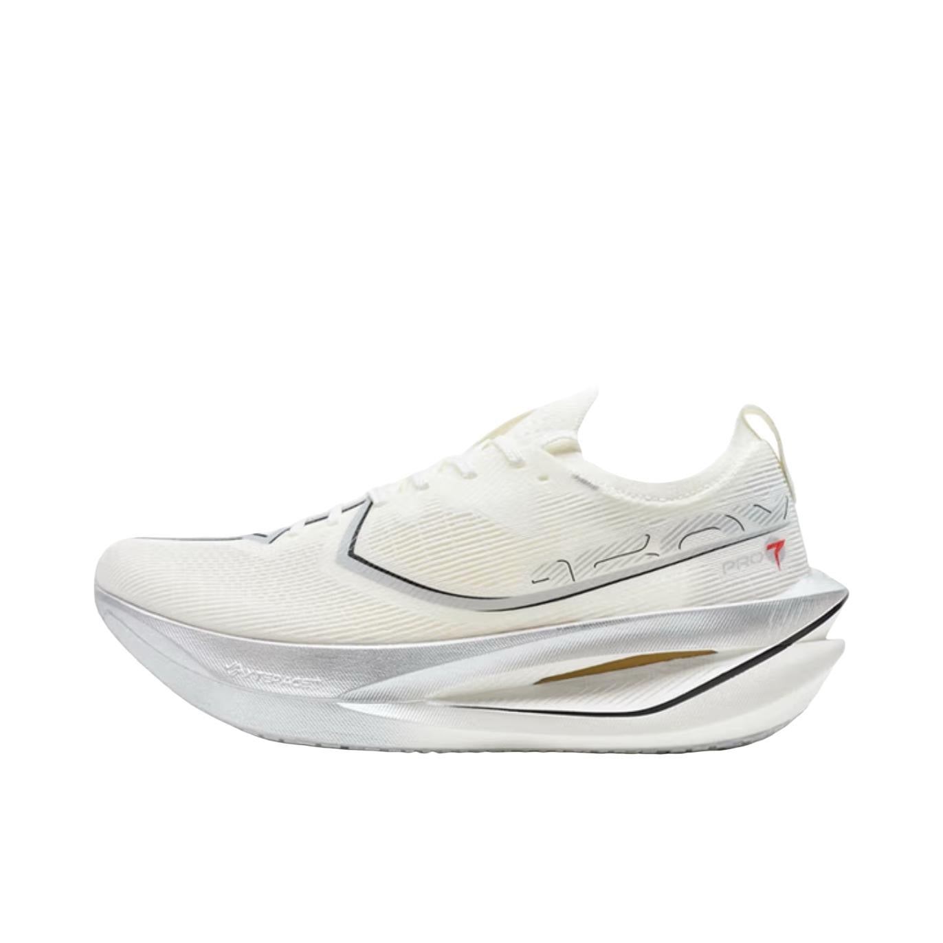 （Women & Men）Xtep 160X 7.0 Pro Marathon Running Shoes - Sail White