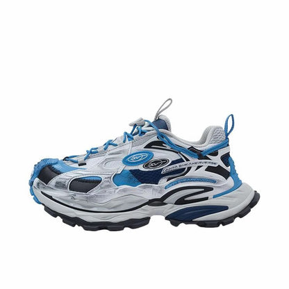 （Women）ANTA SNEAKERVERSE StrataVerse Rock Layer Low Dad Shoes - Nautical Blue/Pure White