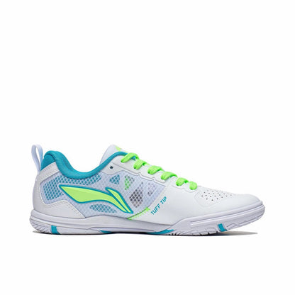 Li-Ning Eagle Eye 2.0 Pro Table Tennis Shoes - White/Cyan