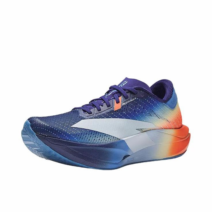 （Women & Men）Anta C202 7.0 Double-Layer Nitrogen 85 Technology Running Shoes - Blue/Orange