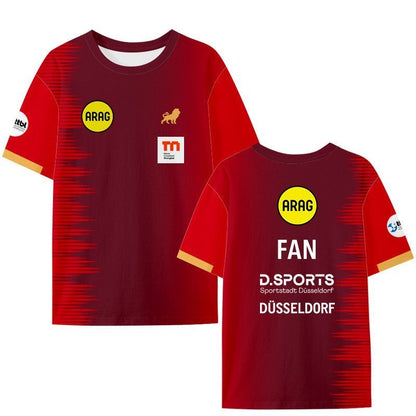 2026 Düsseldorf Table Tennis Club Fan Zhendong's Same Style Quick-drying T-shirt