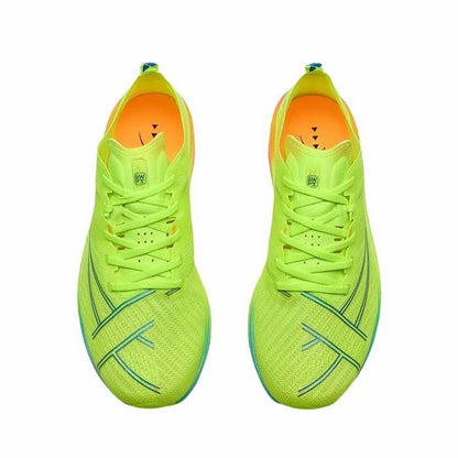 (Men & Women) Xtep 160X 6.0 Pro Marathon Running Shoes - New Fluorescent Green
