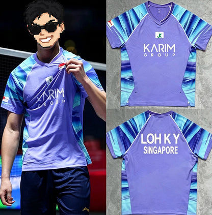 2026 China National Badminton Championships Quick-Drying Badminton T-Shirt (Unisex)
