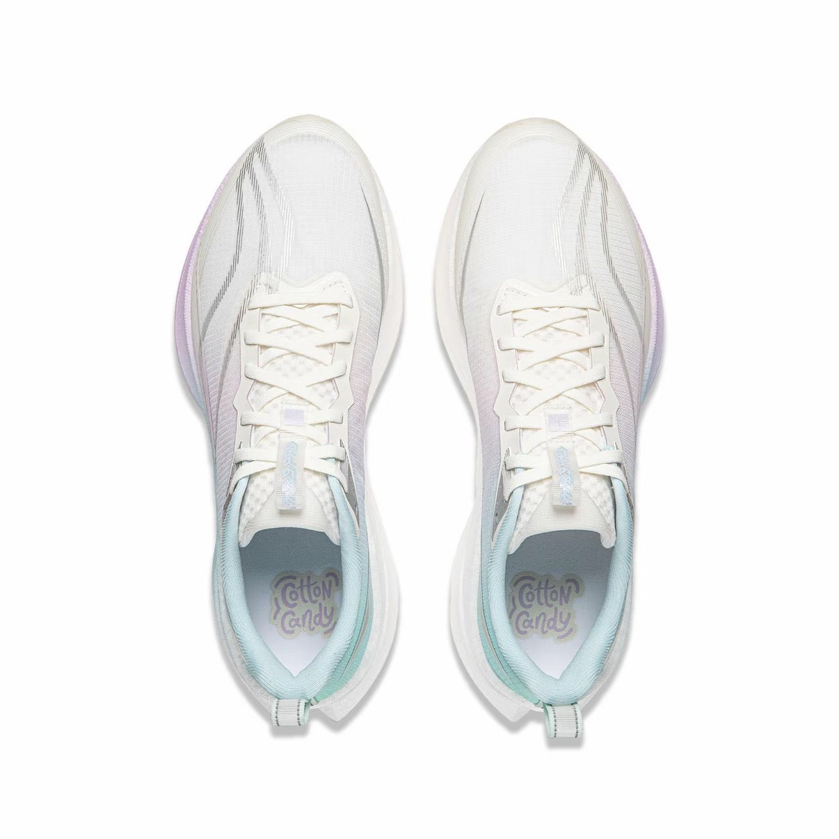 Li-Ning Red Hare 9 Pro Marathon Running Shoes - White/Clear Blue