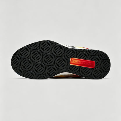 Lu Xiaojun Lifter 1.0 Professional Weightlifting Shoes / Squat Shoes - Red/Yellow/Black