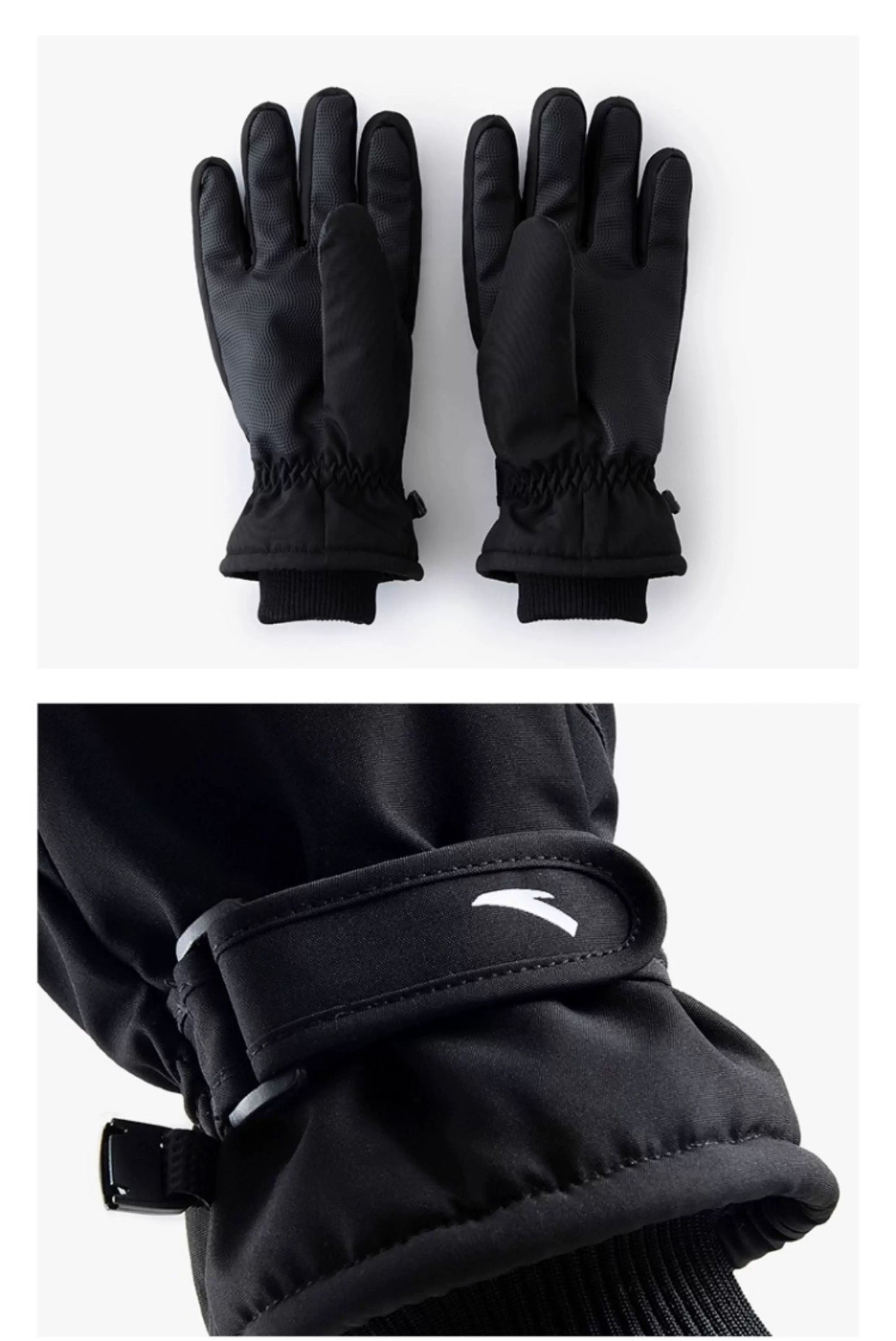 Anta Ski Windproof Gloves/Adjustable Cycling And Mountaineering Gloves