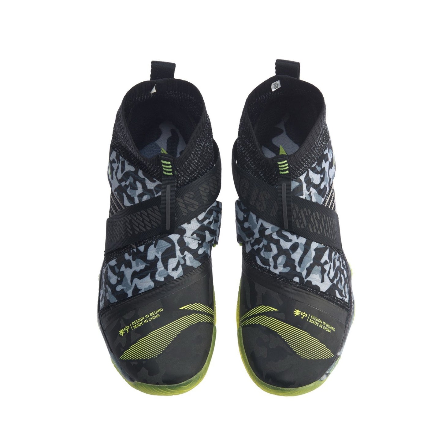 Li-Ning Ranger 4 High Professional Badminton Shoes - Black/Gray