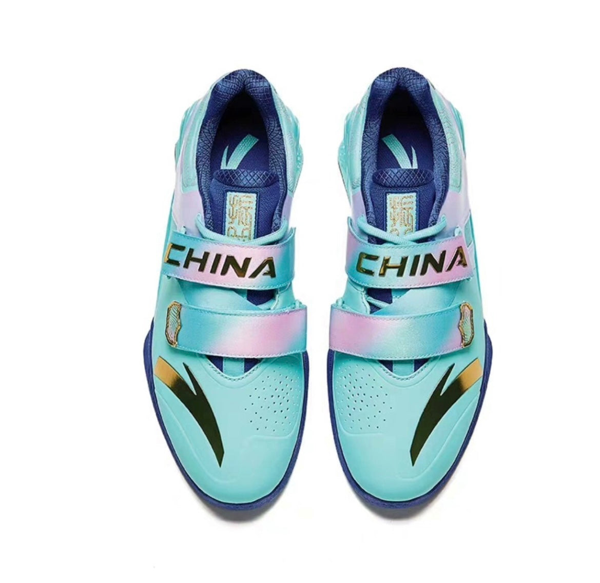Anta | China National Team 2024 Paris Olympics Weightlifting Training Squat Shoes - Green