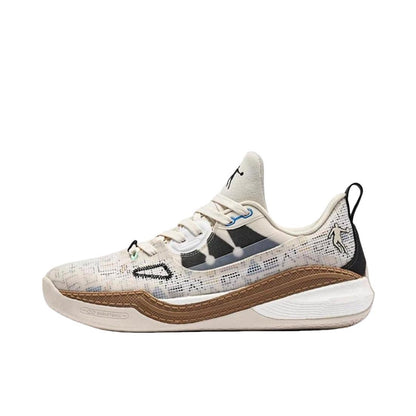 Keldon Johnson x Qiaodan Fengci 6 Pro - White/Brown