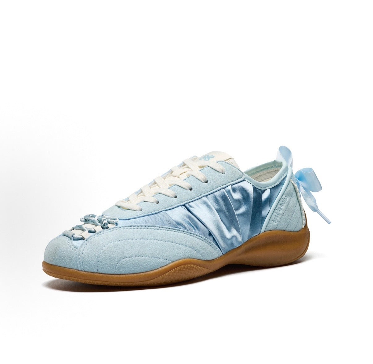 （Guan Xiaotong）Anta Colorfit × Lost In Echo Ballet Thin-Sole GAT Sneakers - Blue