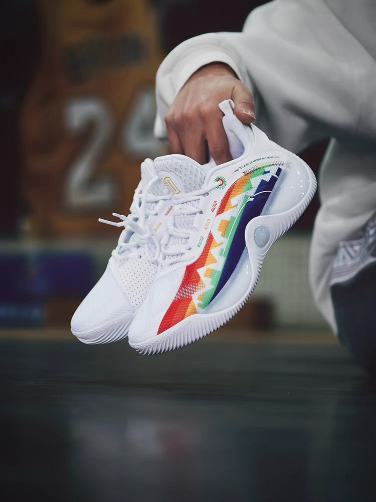 361° LVL Up Basketball Shoes - White
