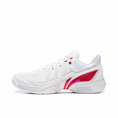 Li-Ning Thunder 2 Pro Badminton Shoes - Standard White/Neon