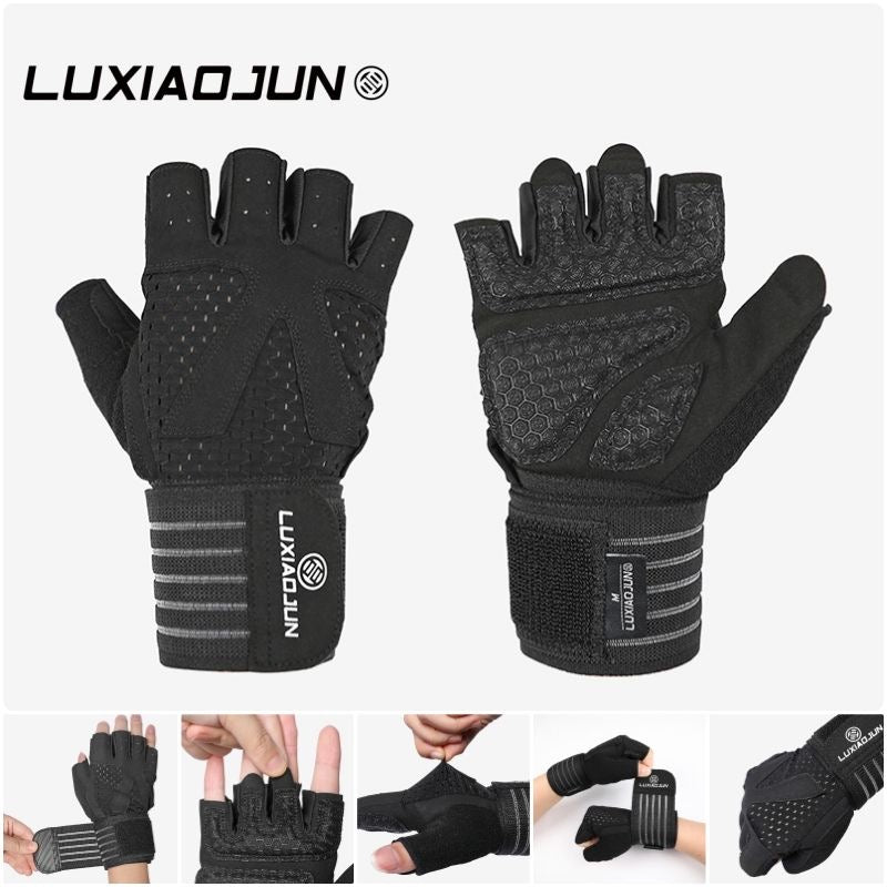 Lu Xiaojun G20 Fitness Gloves/Half-Finger Palm Protectors