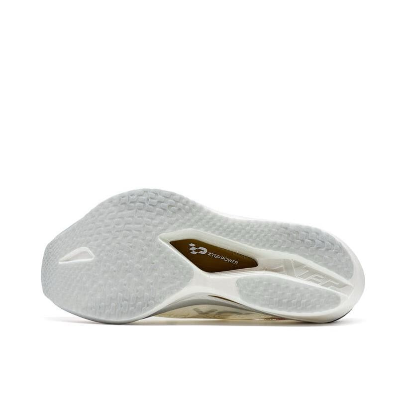 （Women & Men）Xtep 160X 7.0 Pro Marathon Running Shoes - Sail White