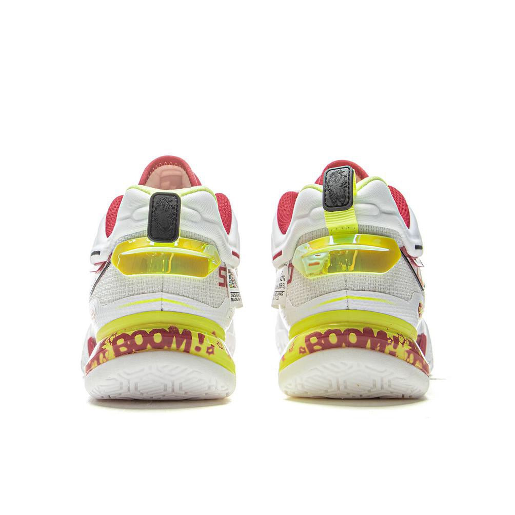 （Men）Li-Ning Saga Ⅲ Pro Badminton Shoes - White/Red