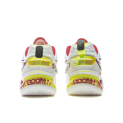 （Men）Li-Ning Saga Ⅲ Pro Badminton Shoes - White/Red